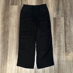 Zara Lyocell Blend Wide Leg Pants - Medium